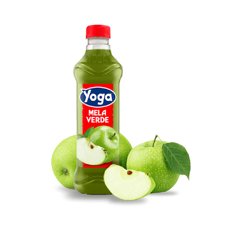 Yoga Fruchtsaft Yoga Succo di Frutta Mela Verde Grüner Apfelsaft (1L) 8001440119309