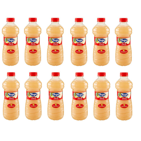 Yoga Succo Pera Fruchtsaft Birnenfruchtsaft Saft alkoholfreies Getränk 12x1l Original italienisch