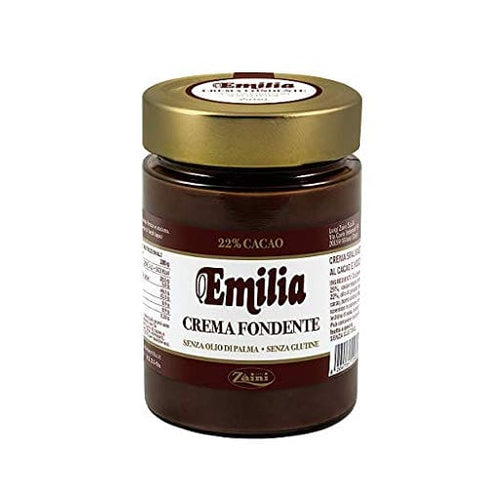 Zaini Emilia kakao creme & Haselnüsse dunkle schokolade Brotaufstrich 350g italienisch Original