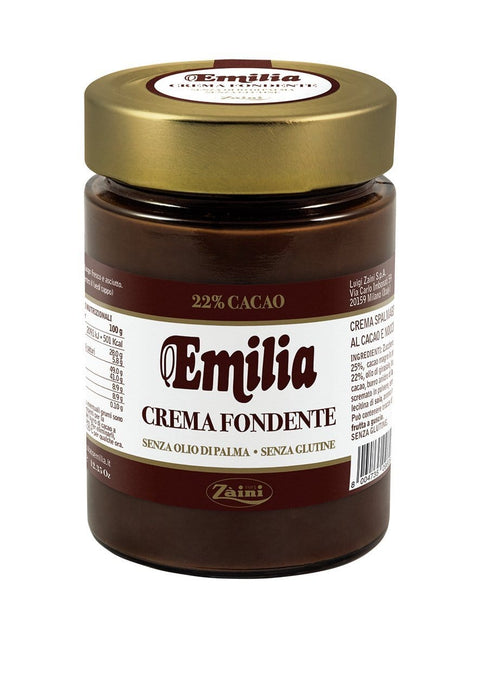 Zaini Emilia kakao creme & Haselnüsse dunkle schokolade Brotaufstrich 3x 350g italienisch Original