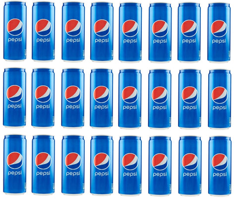 Zed Pepsi Cola alkoholfreies Getränk kohlensäurehaltiges Getränk Dose Softdrink 24x 330ml Original italienisch