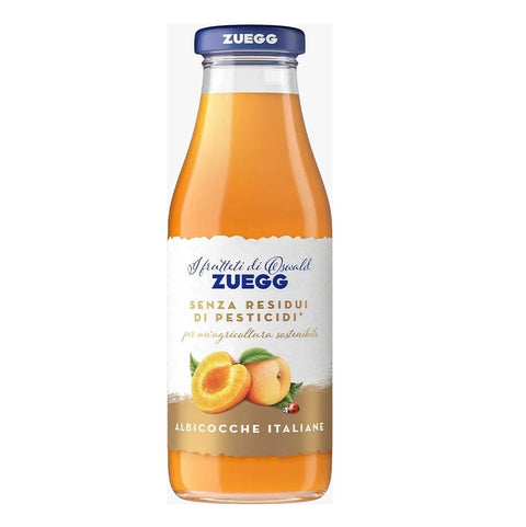 Zuegg Fruchtsaft Zuegg Albicocca Aprikosenfruchtsaft ohne Pestizidrückstände, Glasflasche 500ml
