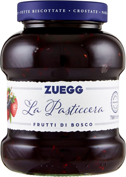 Zuegg Frutti di bosco Marmelade Beeren Konfitüre Brotaufstriche Italien 700 g Konfitüren italienisch Original