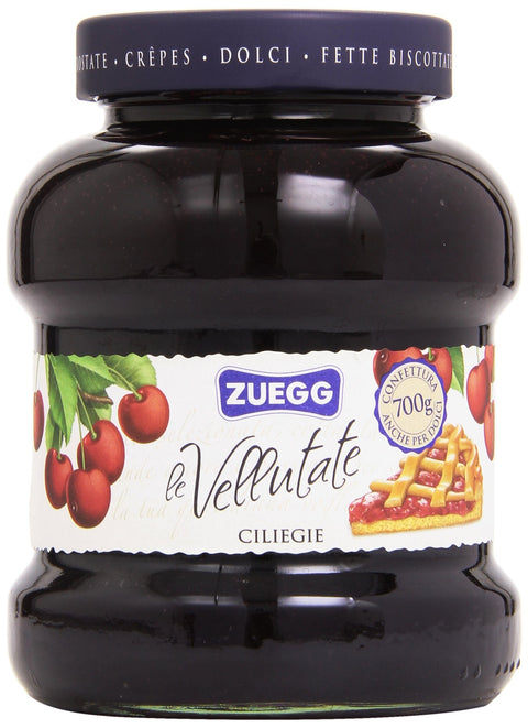 Zuegg Ciliegie Marmelade Kirschen Konfitüre Brotaufstriche Italien 700 g Konfitüren italienisch Original