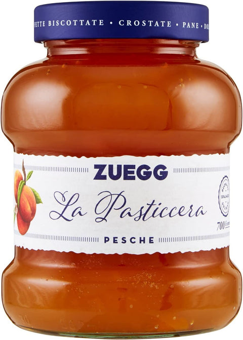 Zuegg Pesche Marmelade Pfirsiche Konfitüre Brotaufstriche Italien 700 g 6x Original italienisch