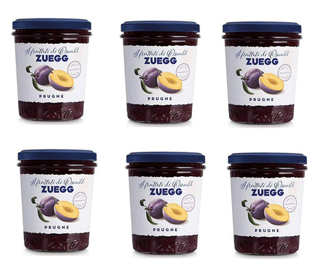 Zuegg Konfitüren 6x Zuegg Prugne Marmelade Backpflaumen Konfitüre Brotaufstriche Italien 320 g