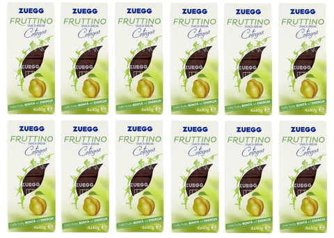 Zuegg Fruttino -Break Cotogna Quitten- Jede Box enthält 4 Packungen mit je 40 g 12x italienisch Original