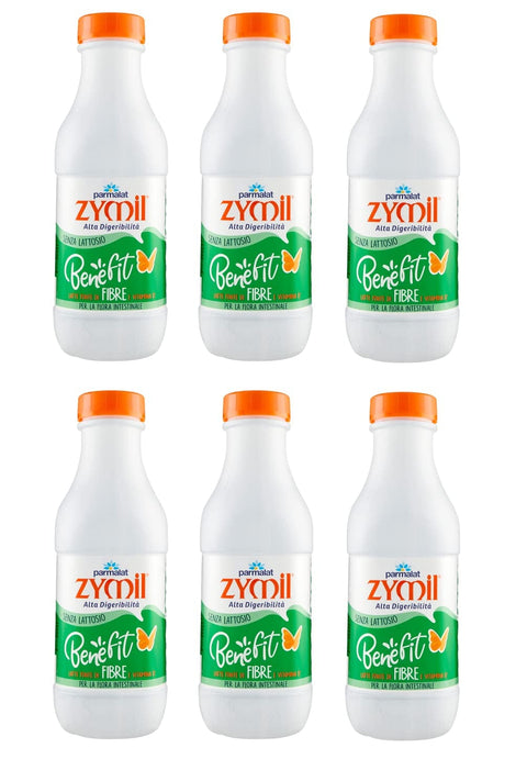 Zymil Parmalat Benefit Latte senza Lattosio Langlebige UHT Milch Laktosefrei 6x1l Original italienisch
