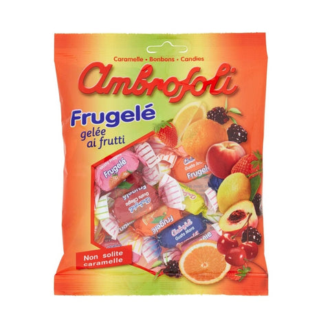 Ambrosoli bonbon Ambrosoli caramelle Frugelè gelèe ai frutti Weiche Bonbons mit Früchten 130g 8006450029204