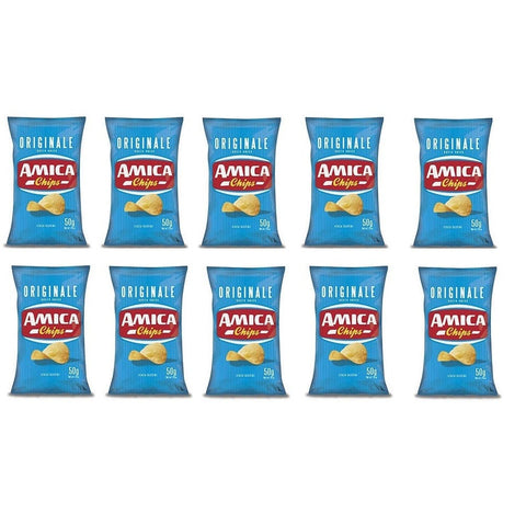 Amica Chips Chips 10x50g Amica Chips Originale 50g 8008714000028