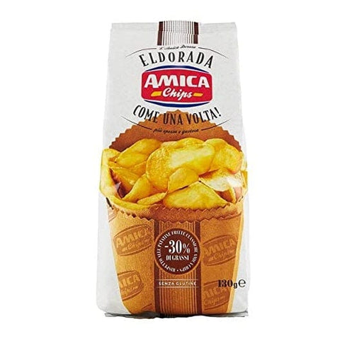 Amica Chips Eldorada Come una Volta Kartoffelchips 130g - Italian Gourmet