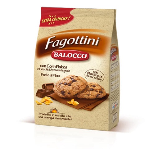 Balocco Kekse Balocco Fagottini Integrali Kekse mit Cornflakes und Schokoladentropfen 700g