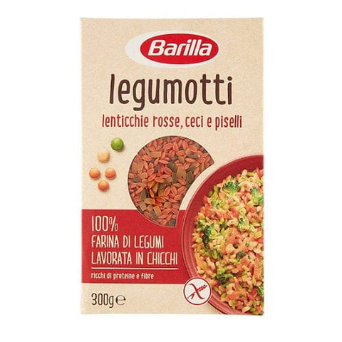 Barilla Legumotti Lenticchie Rosse Ceci e Piselli Hülsenfrüchte Rote Linsen Kichererbsen und Erbsen 300g - Italian Gourmet