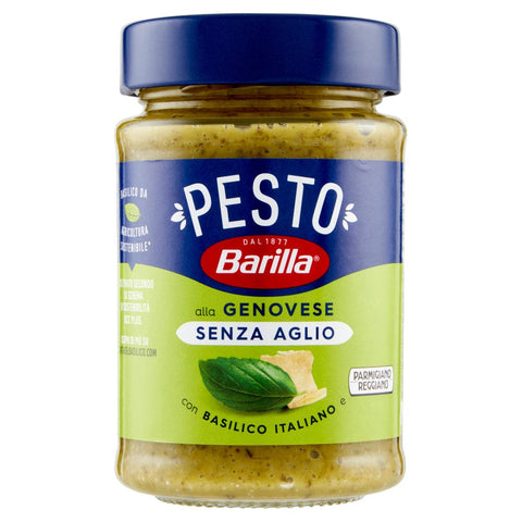 Barilla Kochsaucen & Pesto Barilla Pesto alla Genovese senza aglio ohne Knoblauch 190g 8076809540742