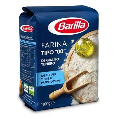 Barilla Farina tipo "00" Grano tenero Weichweizenmehl 1Kg - Italian Gourmet
