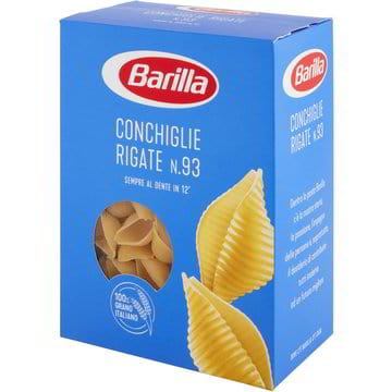 Barilla Conchiglie rigate Italienische Pasta  (500g) - Italian Gourmet