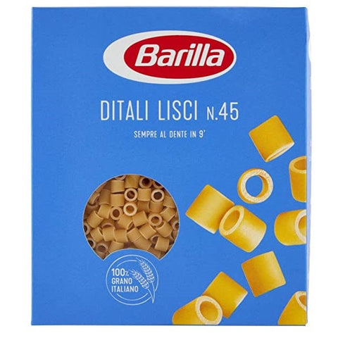 Barilla Pasta Barilla Ditali lisci Italienische Pasta  (500g) 8076802085455