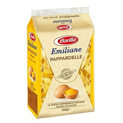 Barilla Emiliane Pappardelle all'uovo Ei Pasta 250g - Italian Gourmet