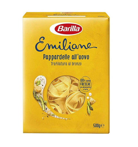 Barilla Emiliane Pappardelle all'uovo Ei Pasta 500g - Italian Gourmet