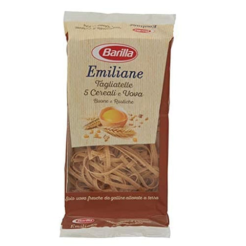 Barilla Emiliane Tagliatelle 5 cereali e uova EI und getreide Pasta 250g - Italian Gourmet
