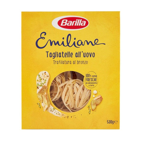 Barilla Emiliane Tagliatelle all’uovo EI Pasta 500g - Italian Gourmet