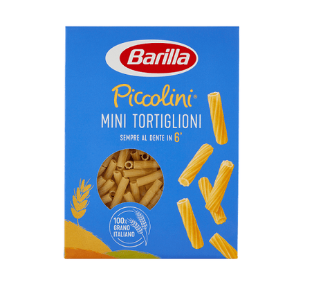 Barilla I Piccolini Mini Tortiglioni Italienische Pasta  (500g) - Italian Gourmet