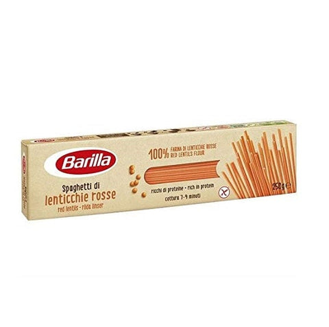 Barilla Spaghetti di Lenticchie Rosse rote Linsennudeln Glutenfrei 250g - Italian Gourmet