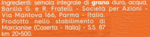 Barilla Spaghetti Integrale italienische Vollkornnudeln (500 g) - Italian Gourmet