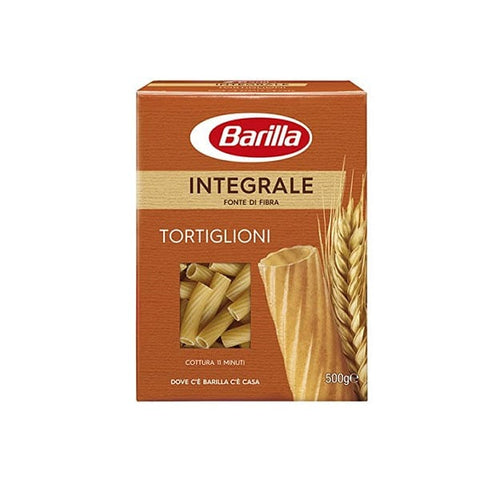 Barilla Tortiglioni Integrale Italienische Vollkornnudeln (500 g) - Italian Gourmet