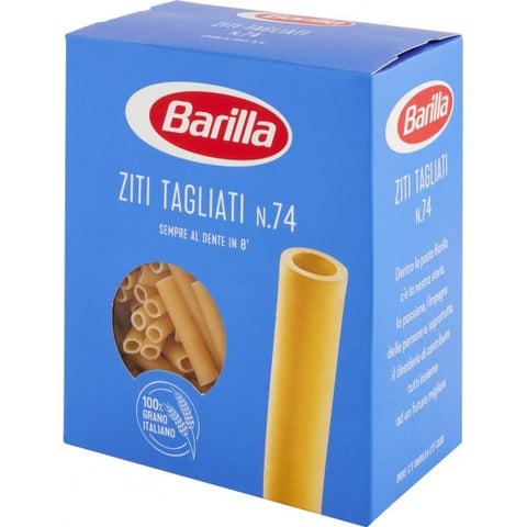 Barilla Pasta Barilla Ziti tagliati Italienische Pasta   (500g) 8076809525251