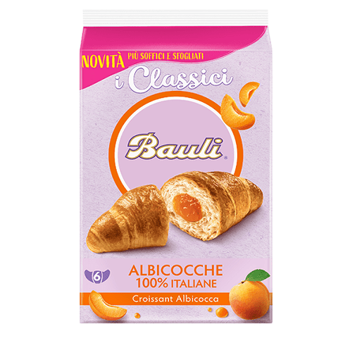 Bauli Croissant Albicocca Aprikosen-Croissant 300g - Italian Gourmet