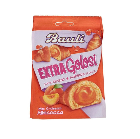 Bauli Extragolosi Mini Croissant mit Aprikose 75 gr - Italian Gourmet