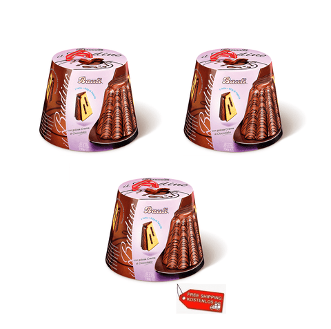 Bauli Weihnachtssüßigkeiten 3x Bauli Il Budino mit Schokoladencreme 750g 8001720312178