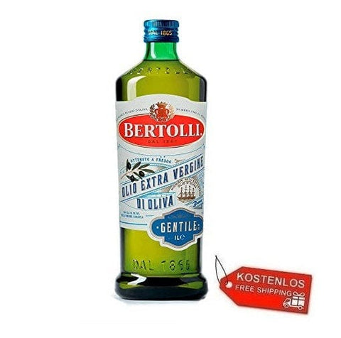 6x Bertolli Gentile Natives Olivenöl extra 1Lt - Italian Gourmet