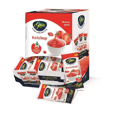 Biffi Gaia Ketchup 100 Einzeldosis-Beutel - Italian Gourmet
