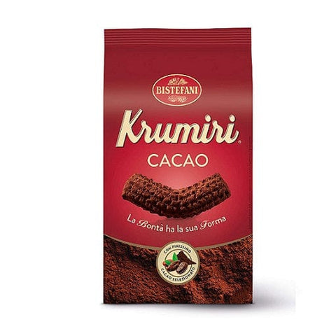 Bistefani Krumiri al Cacao Italienische Kakaokekse 300g - Italian Gourmet