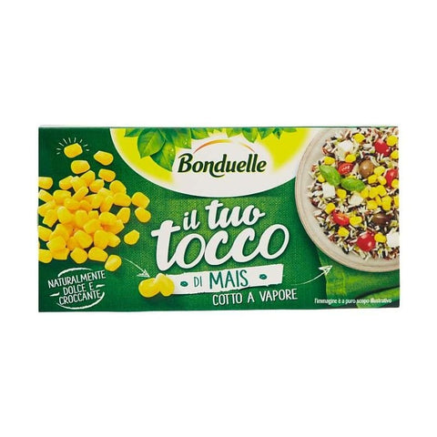 Bonduelle Il Tuo Tocco di Mais Gedämpfter Mais Süß und knusprig 2x75g - Italian Gourmet