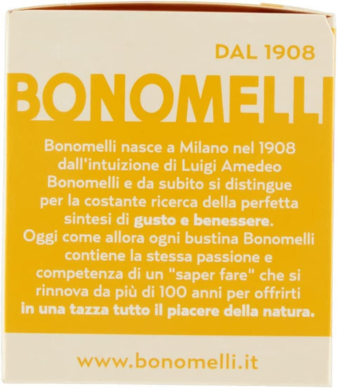 Bonomelli Kräutertee Bonomelli Infusi Erboristici Zenzero e Curcuma Infusion mit Ingwer und Kurkuma Packung mit 16 Filtern