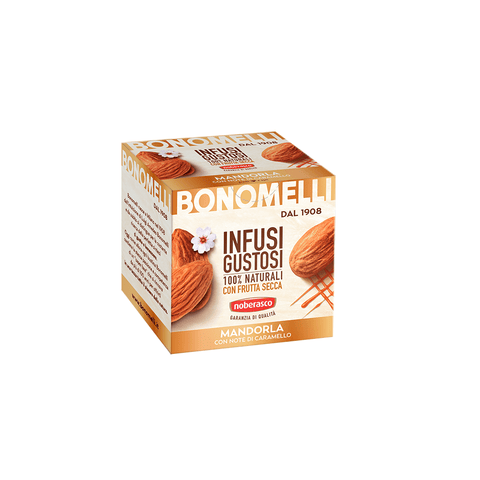 Bonomelli Kräutertee Bonomelli Infusi Gustosi Mandorla con caramello Mandel mit Karamell 10 Filter