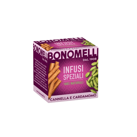 Bonomelli Kräutertee Bonomelli Infusi Speziali Cannella e cardamomo Aufgüsse Zimt und Kardamom 10 Filter