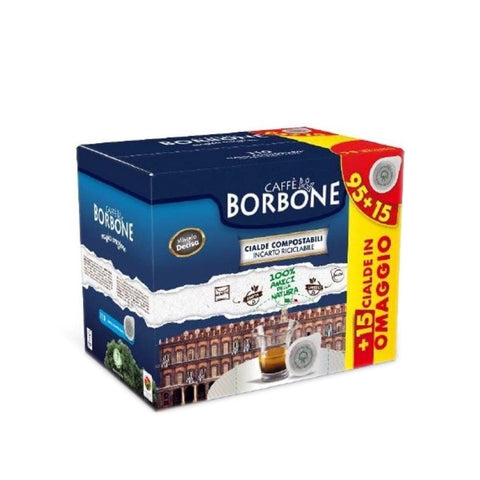 Borbone Kaffeepads Caffè Borbone 110 Cialde ESE 44mm Miscela Decisa Nera Packung mit 110 Kaffeepads Black Decisive Blend 8034028333347