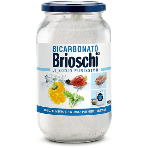 Brioschi Bikarbonat Brioschi Bicarbonato di Sodio Purissimo Reines Natriumbicarbonat für Lebensmittel 310g 8002410050622
