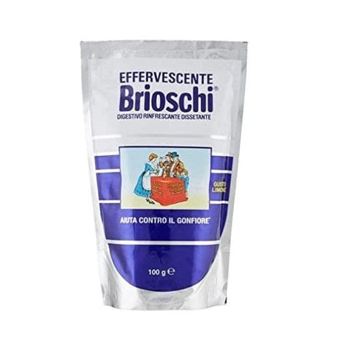 Brioschi Digestivo Effervescente Limone Zitronenverdauung 100g - Italian Gourmet