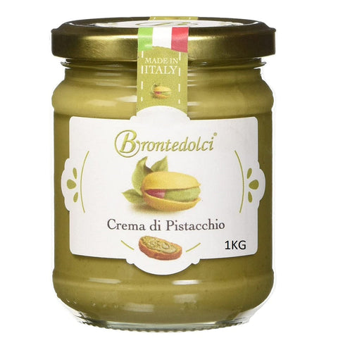 Brontedolci Pistaziencreme Brontedolci Crema al Pistacchio Pistazienaufstrichcreme Pistaziencreme 1Kg