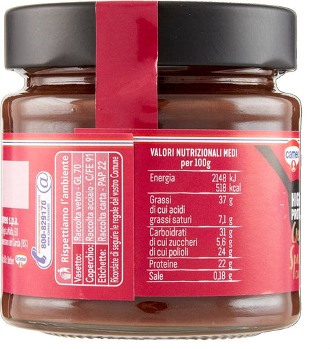 Cameo Haselnusscreme Cameo High Protein Crema Proteica Spalmabile Cacao Nocciola Kakao Haselnuss streichfähige Proteincreme 200g