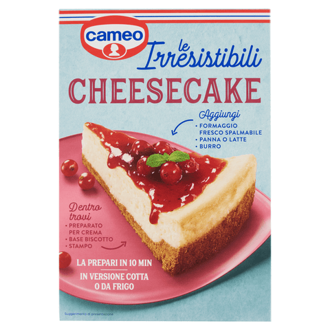 Cameo kuchen Cameo le Irresistibili Cheesecake Kuchenmischung 280 g 8003000168635