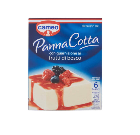 Cameo Panna Cotta mit Beeren mit Beeren (3 Packungen) - Italian Gourmet