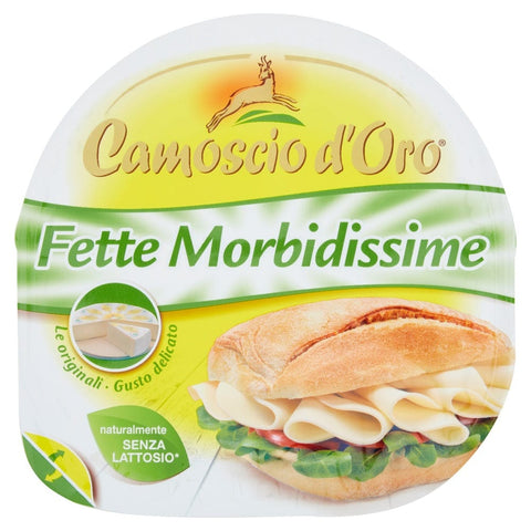 Camoscio D'oro Käse Camoscio d'Oro Fette Morbidissime Weicher Geschnittener Käse 150g 3090291116051