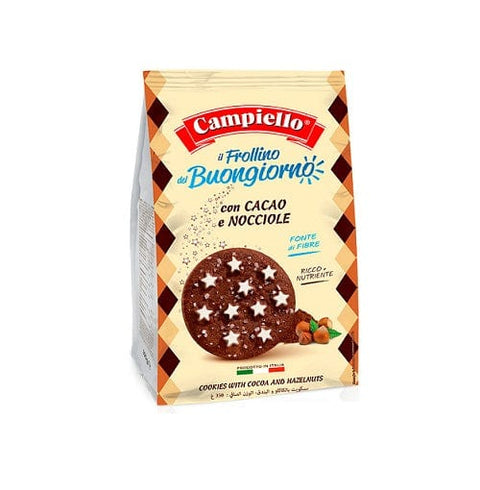 Campiello I Biscotti Del Buongiorno Kekse mit Kakao und Haselnüssen 700g - Italian Gourmet