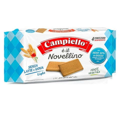 Campiello Novellino Light Kekse ohne Milch & ohne Eier 350g - Italian Gourmet